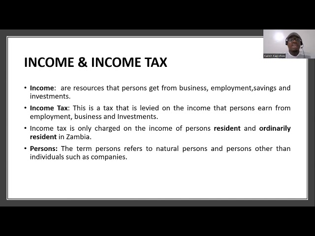 INTRO TO INCOME TAX