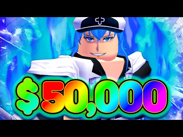 I Spent $50,000 ROBUX To Get 0.1% MIRACLE ESDEATH On Anime Reborn! (Roblox)