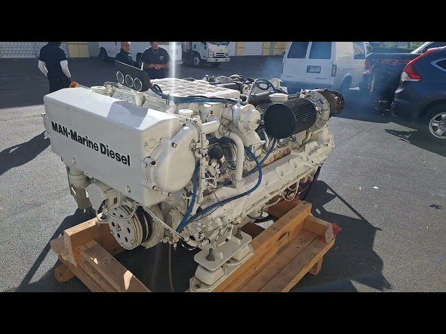 man d2842 le 404 Marine Diesel Engine