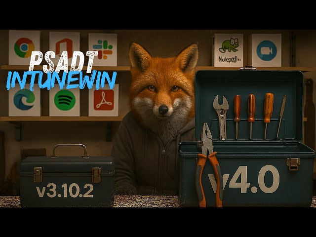 PowerShell App Deployment Toolkit (PSADT) to Win32 (Intunewin) App - Step by Step!