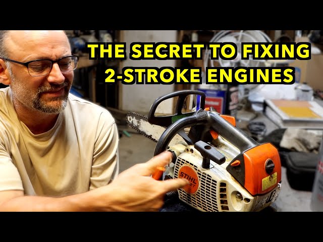 How To Troubleshoot A Chainsaw & 2-Stroke Engines.  Stihl MS192T