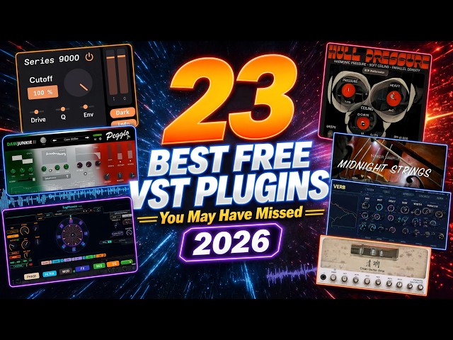 23 BEST FREE VST Plugins 💥 You May Have Missed in 2026