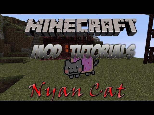 Minecraft 1.4.6 - How To Install The Nyan Cat Mod