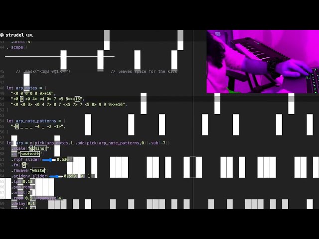 n3urøplastik - iknowuknow : Strudel Livecode