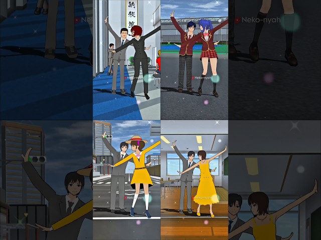 Pick the Best Couple In Sakura 🥰 #sakuraschoolsimulator #shorts #trending #viral #video #dance #cute