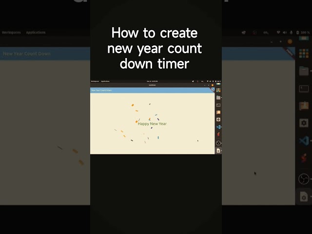 New Year Count Down Timer in Flutter
