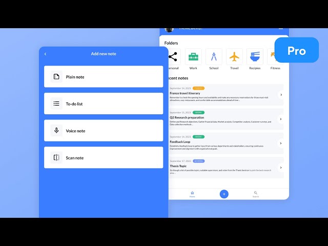 Note Taking App | Project based on HTML, CSS