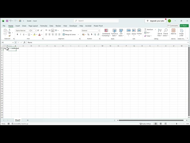 4 Data entry in excel | Excel Tutorial for Beginners