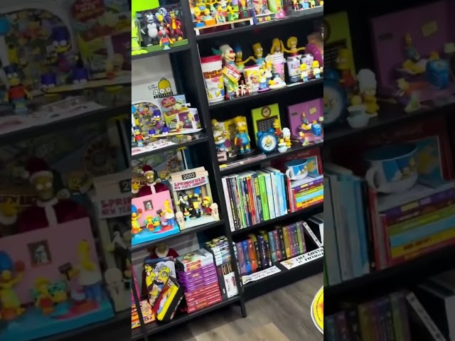 Just a small clip of my Simpsons room! #thesimpsons
