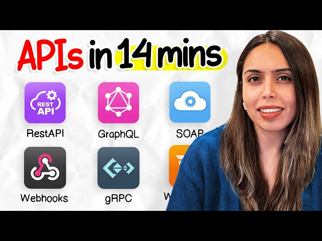 COMPLETE APIs Crash Course In 14 Minutes [w/ FREE Project] | Vishakha Sadhwani