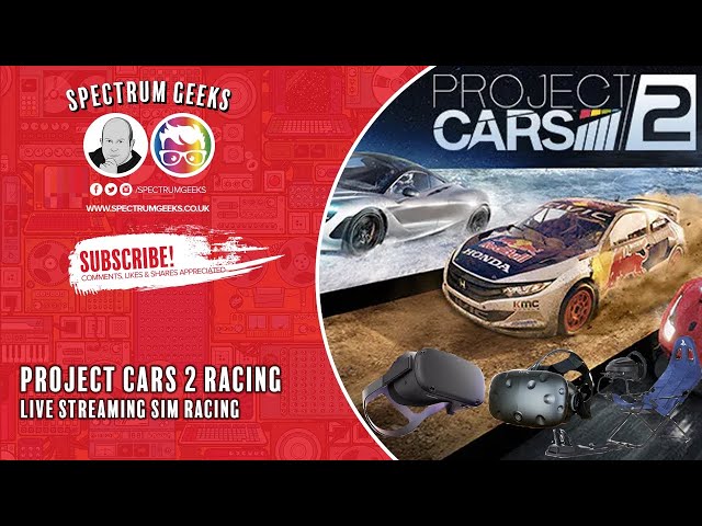 Project Cars 2 - G29 Wheel and Oculus Quest Test