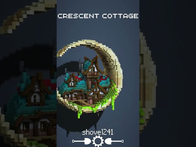 #shorts Minecraft House on the Moon