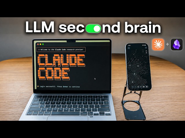 A look inside my LLM second-brain setup (Full walkthrough)