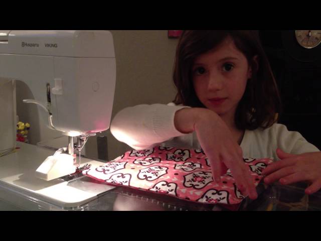 Sewing "Humps"- Kids Quilting DIY taught by my 7yo