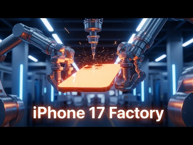 Inside Apple’s Secret Factory: Orange Titanium iPhone 17 Pro Max Manufacturing (Full Process)