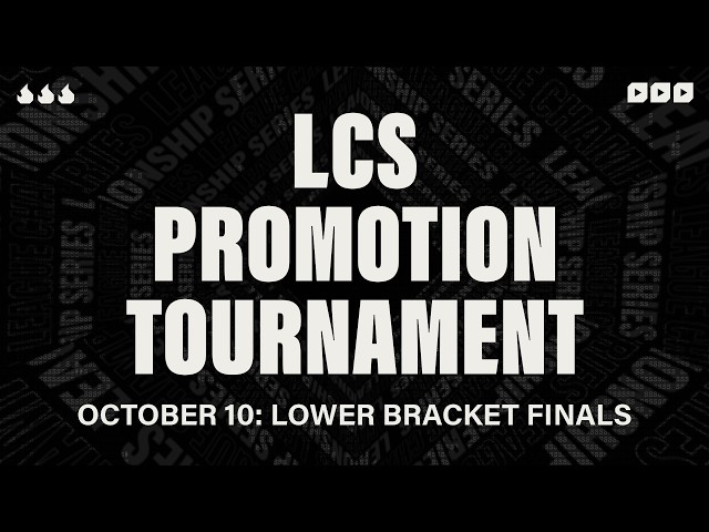 LCS Promotion Tournament | CPD vs DSG | Lower Bracket Finals