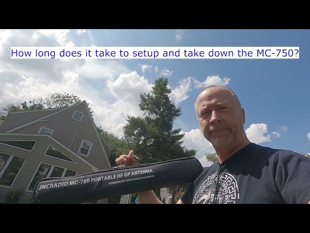 #415: The MC-750 Portable Antenna from Chelegance - time to setup and take down