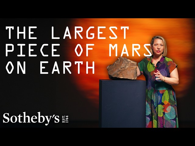 A 54-Pound Martian Meteorite Just Landed at Sotheby's — But How Did It Get Here?