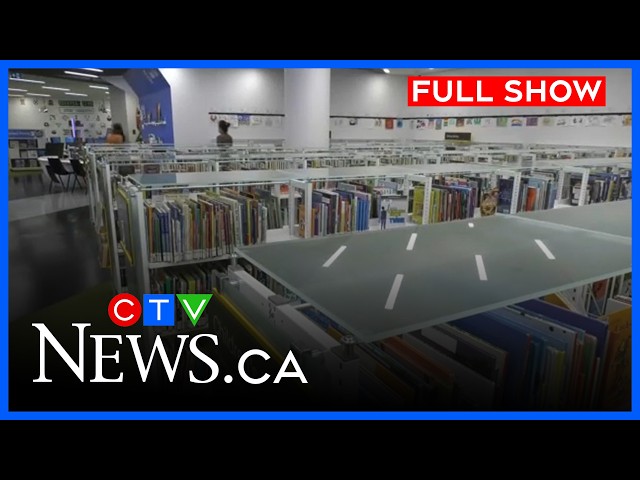 Edmonton library users face delays on reservations | CTV News Edmonton at Six for Sept. 21, 2026