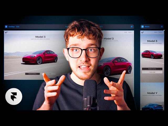 Framer Tutorial: How To Make A Tesla Style Website in Framer