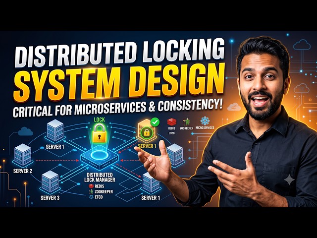 🚀 Distributed Locking Explained in 10 Minutes | System Design Interview Must-Know