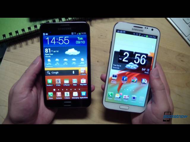 Samsung Galaxy Note II vs Samsung Galaxy Note | Pocketnow