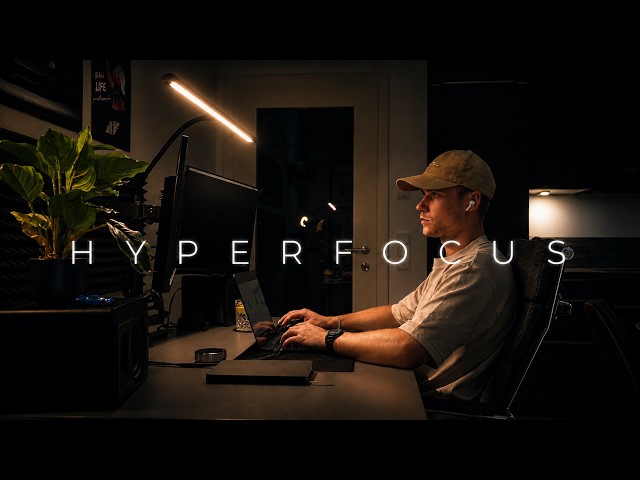 Hyperfocus | LOCK IN for 3 Hours | Deep Work Study With Me (Pomodoro 50/10)