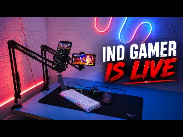 Ind gamer is live Keyboard and Mouse Gameplay 🔥