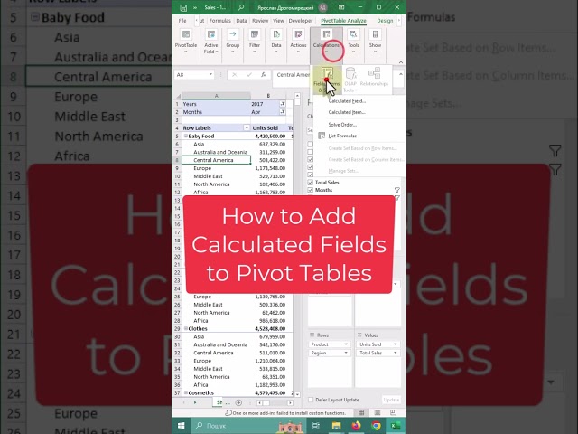 Mastering Pivot Tables With Calculated Fields Made Easy