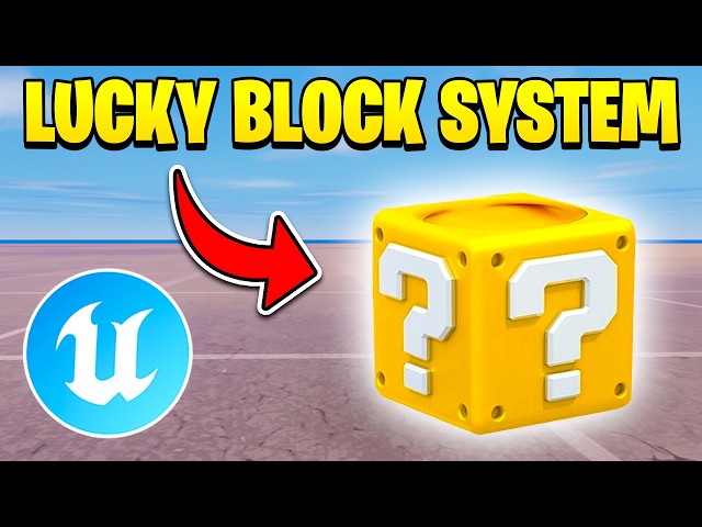 HOW TO CREATE LUCKY BLOCK SYSTEM IN UEFN | IN DEPTH TUTORIAL