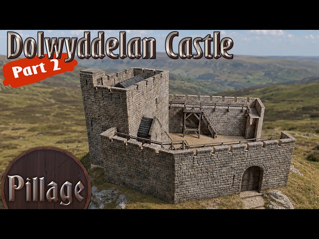 Castle Dolwyddelan –Scratchbuild | Part 2 | Tabletop Pillage