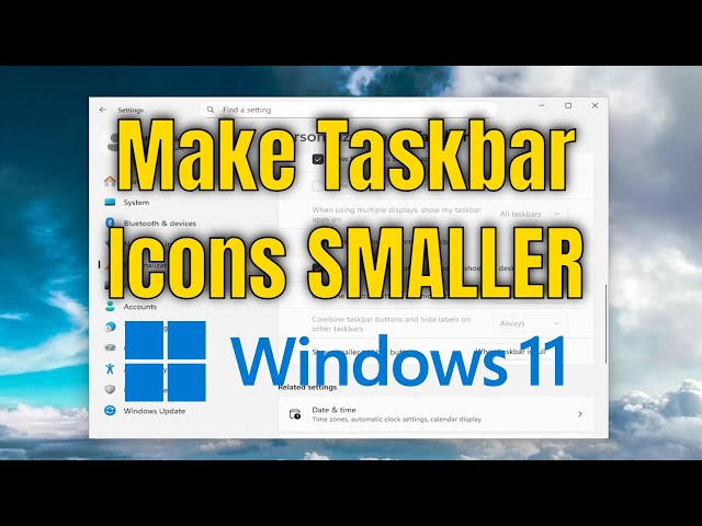 How to Make Taskbar Icons Smaller in Windows 11 [Guide]
