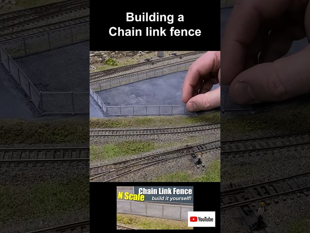 Build a Chain Link Fence in 1 minute