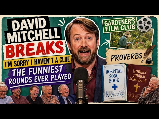 David Mitchell Breaks I'm Sorry I Haven't a Clue | The Funniest Rounds Ever Played
