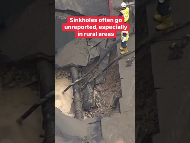 Did you know how #sinkholes are formed? #shorts