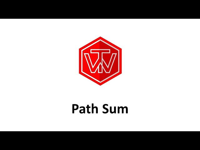 Path Sum | LeetCode 112 | Amazon Coding Interview Tutorial