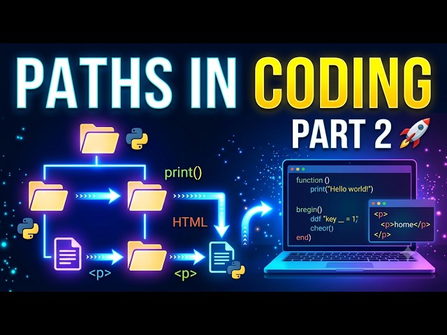 🧭 PATHS in Coding Explained! 📁💻 | Class 7 Coding | Part 2 🚀