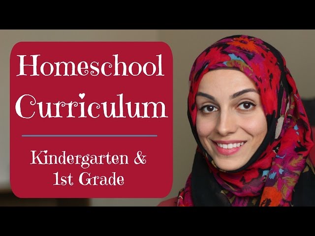 Homeschool Curriculum: 1st Grade & Kindergarten