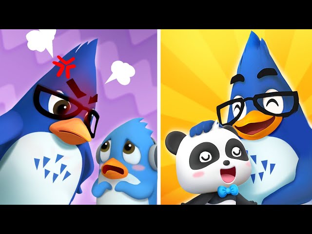 Magical Chinese Characters Ep 19 - Good Dad VS Bad Dad | BabyBus TV - Kids Cartoon