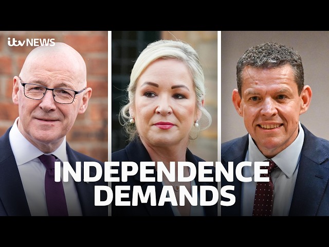 Watch live: Scottish, Welsh and Northern Irish leaders to call for independence from UK