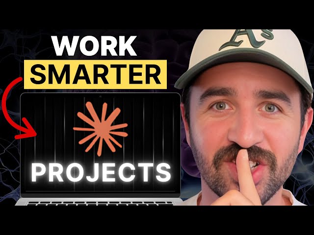 How to Use Claude PROJECTS to Streamline Repetitive Work Tasks