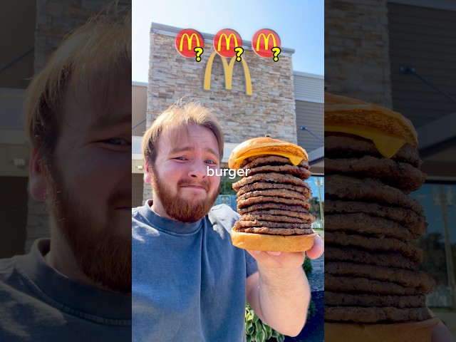 World’s Biggest McDonald’s Burger