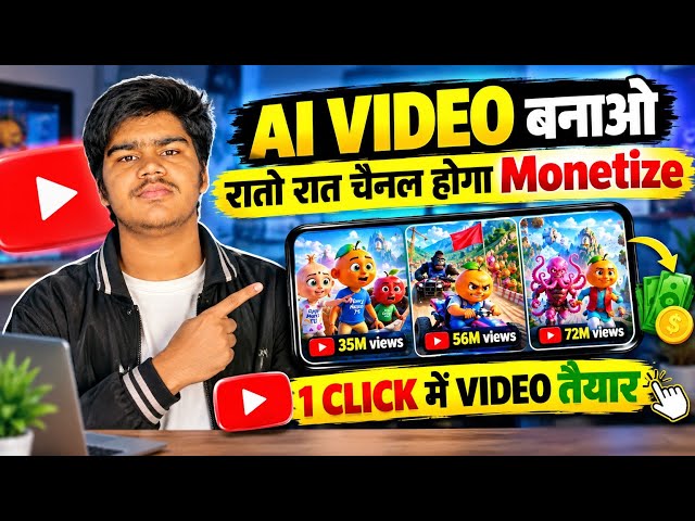 Ai se video kaise banaye | ai se cartoon video kaise banaye | ai se short video kaise banaye 