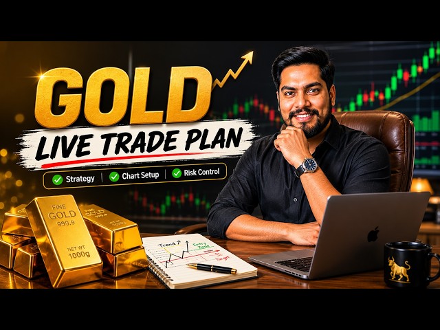 Gold Crash or Rally? | BTC & XAUUSD Live Trading