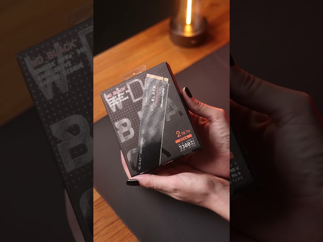 Sometimes you need a slow unboxing of the WD_BLACK SN850X.  #gaming #pcgaming