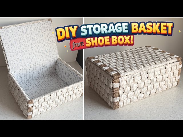 YOU CAN'T BUY THIS BEAUTY IN A STORE | ORIGINAL SHOE BOX IDEA