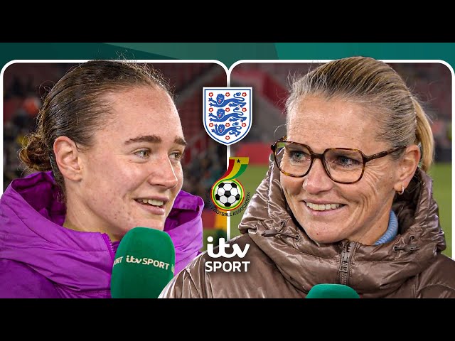 "It Was WRITTEN!" - Lucia Kendall & Sarina Wiegman React to Dream First England Goal