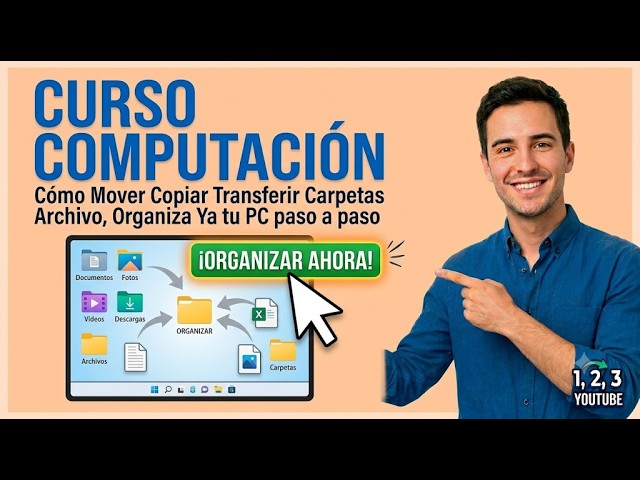 BASIC COMPUTING for Adults: How to MOVE, COPY, and TRANSFER Files and Folders (Step-by-Step)