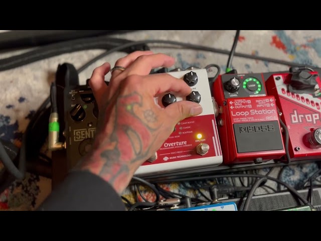 Demo of RJM Music Technology's Overture and Full English Programmable MIDI Overdrives