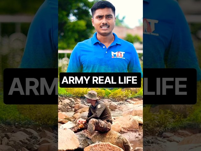 Fauj Ki Zindagi Aisi Hoti Hai! 🇮🇳 | Army Life Reality | Defence Motivation #Shorts